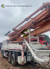 In 2013 Zoomlion ISUZU Chassis 40 M Concrete Pump Truck 5 Cylinders And 5 Masts