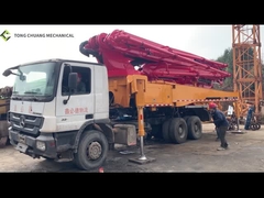 SANY 46m Truk Pompa Beton Boom + Sistem Pemompaan Hidraulik