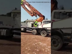 2014 Zoomlion Heavy Industries 56m Truk pompa beton sasis Scania bekas