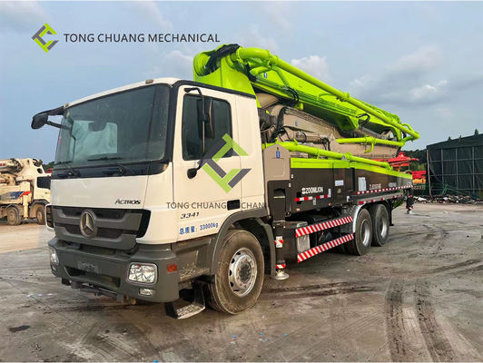 Truk Pompa Beton Bekas Diproduksi Ulang Dipasang 47 Meter