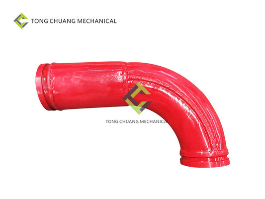 Beli Pipa Pompa Beton Diperpanjang Twin Wall Elbow 125 * R275-90 ° + 211mm online manufacture