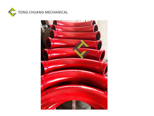 Beli Pompa Beton Tailer Pipa Siku 45 Derajat 500MM Mudah Dipasang online manufacture