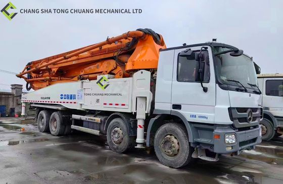 Beli Zoomlion Heavy Industries Truk Pompa Beton Bekas Remanufaktur 52m online manufacture