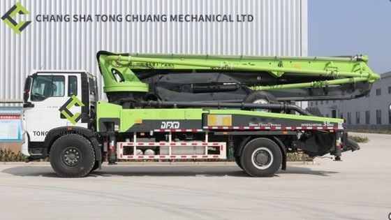 Beli Truk Pompa Beton Chassis Sinotruk Howo 38 Meter online manufacture