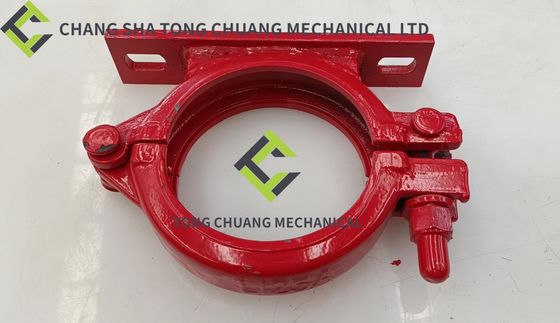 Beli Sany dan Zoomlion Clamp Pipa Pompa Beton 125B VI Dengan Dua Lubang Untuk Kursi/Merah 0164671C0800\HBG3.12 online manufacture