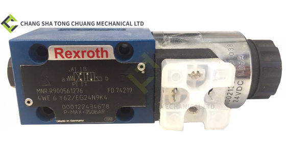 Beli Aksesoris truk pompa beton Zoomlion katup arah elektromagnetik 4WE6Y70/HG24N9K4 (R901089243) 4WE6Y7X/HG24N9K4 online manufacture