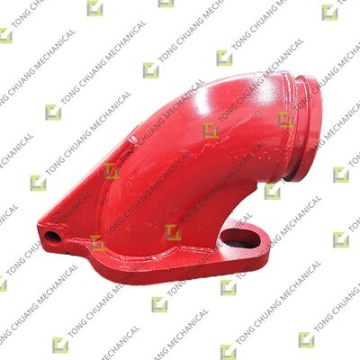 Beli TC-Hinge Reducer 175-150 Discharge Elbow,Outlet Elbow,Delivery Elbow,Exit Elbow,Large-Bore Discharge Elbow,Heavy-Duty Outlet Elbow,Discharging Elbow,Outlet Bend,Material Discharge Elbow online manufacture