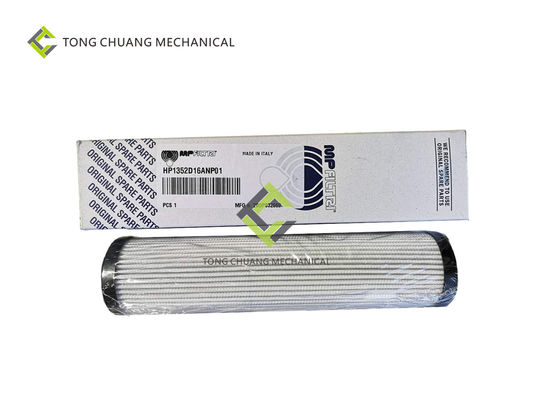 Zoomlion Concrete Pump Elemen Filter Oli Hidrolik Serat Kaca