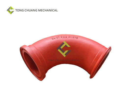 Bagian Pompa Beton Stabilitas Tinggi No.2 Baja Siku HRC 63