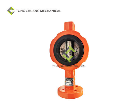Clamp Pneumatic Butterfly Valve Air Operated GDT7-65 Soft Sealing Type
