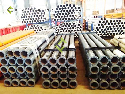Pipa Pompa Beton Baja Karbon Tinggi Baja Seamless 3M Lurus