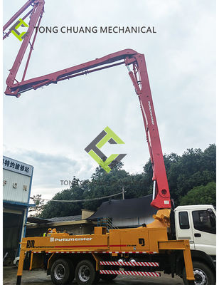 Diproduksi Ulang Truk Pompa Beton Bekas Putzmeister 38 Meter