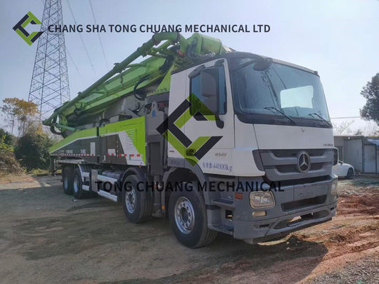 Zoomlion ZLJ5440THBBF 56X-6 RZ Mercedes Benz digunakan beton pompa truk empat poros 56M