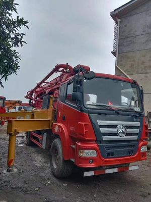 Pada tahun 2021 Sany Heavy Industry 37 meter truk pompa beton
