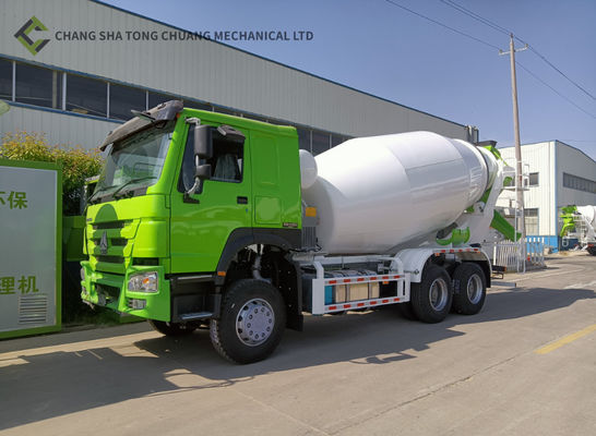 Baru HOWO Kiri Mengemudi 12 Kubik Beton Mixer Truk Untuk Dijual