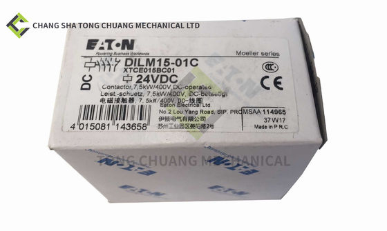 suku cadang dari Zoomlion beton pompa truk, kontaktor untuk kontrol listrik kabinet DILM15-01C (24VDC) 1020301221