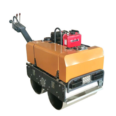 BM80 Walk Behind Single Drum Vibratory Road Roller Kuning/Hijau