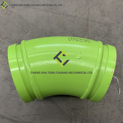 Pipa Bending Lembar Ganda 125 * R240-36 Sany dan Zoomlion Aksesoris Truk Pompa Beton