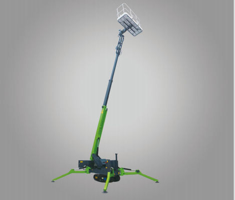 1720kg Crawler Spider Aerial Work Platform 4*2 Drive Mode untuk berbagai pekerjaan