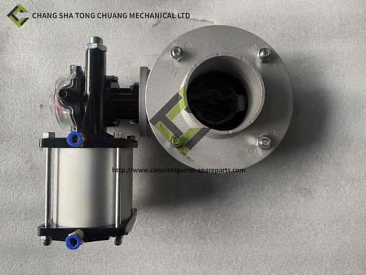 Klep kupu-kupu pneumatik flange tunggal dari fittings pabrik pencampuran beton V1FS100GBN