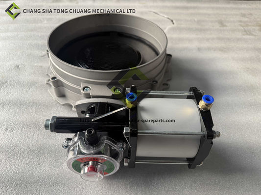 V1FS250GBN Single Flange Pneumatic Butterfly Valve 12,4kg untuk efisiensi mesin pencampuran