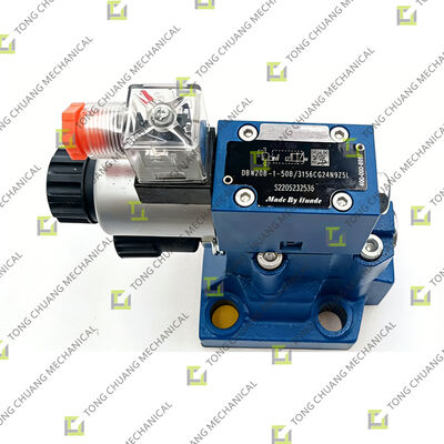 Katup Pelepas Solenoid yang Dioperasikan Pilot DBW20B-1-50B/3156CG24N9Z5L, Katup Pelepas Solenoid Pilot Hidraulik, Katup Pelepas Pilot yang Dikendalikan Listrik, Katup Pelepas Tekanan Solenoid yang Dioperasikan Pilot Truk Pompa