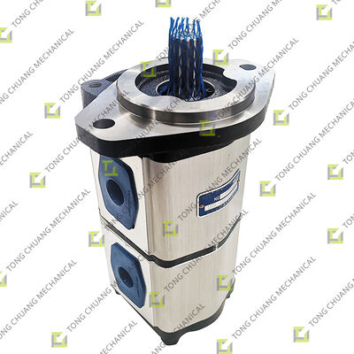 CBSL-G40/G32-AT / Wanye Hydraulic Double Gear Pump，Hydraulic Double Gear Oil Pump，Double Gear Pump for Concrete Machinery，Sany Pump Truck Double Gear Pump，High-Low Pressure Double Gear Pump