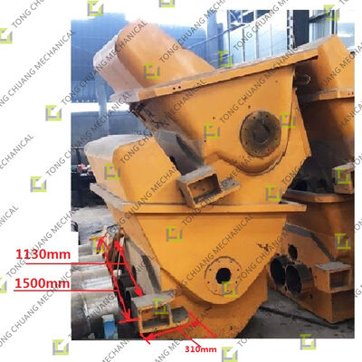 Hopper Assembly / XCMG 3-Axle dengan 260 Silinder Beton Hopper Welding,Mixer Hopper Welded Assembly,Mesin Konstruksi Hopper Welding,Pump Truck Feeding Hopper Welding