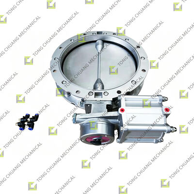 KRIO‐300 (dengan silinder) Battery Valve Assembly for Concrete Machinery,Concrete Equipment Butterfly Valve Assembly,Complete Butterfly Valve Assembly,Butterfly Valve Assembly dengan silinder